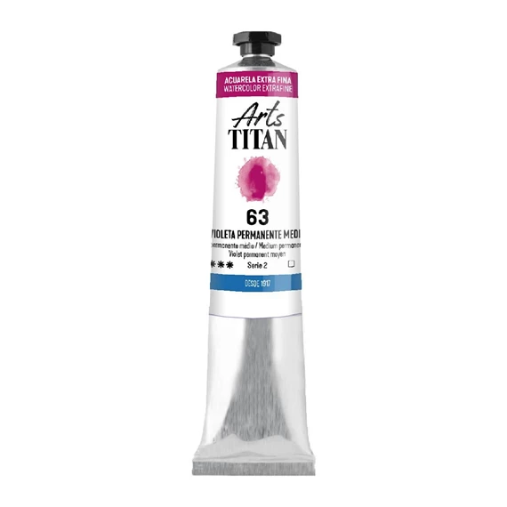 Acuarela Extra Fino tubo 20 ml Violeta permanente medio N° 63 - PackshotFront