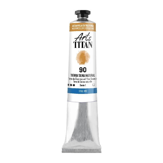 Watercolour Extra Fine tube 20 ml Raw sienna N° 90 - PackshotFront