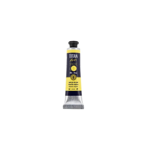 Colores al óleo Extra Fino tubo 20 ml Amarillo nápoles N° 8 - PackshotFront