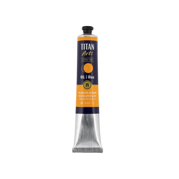 Oil Colour Extra Fine tube 60 ml Yellow stil de grain N° 19 - PackshotFront