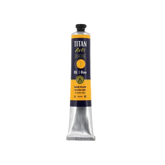 Oil Colour Extra Fine tube 60 ml Indian yellow N° 25 - PackshotFront