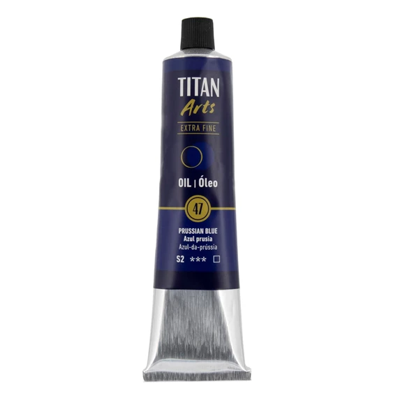 Colores al óleo Extra Fino tubo 200 ml Azul prusia N° 47 - PackshotFront