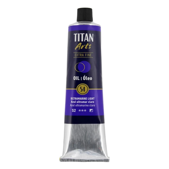 Oil Colour Extra Fine tube 200 ml Ultramarine light N° 54 - PackshotFront