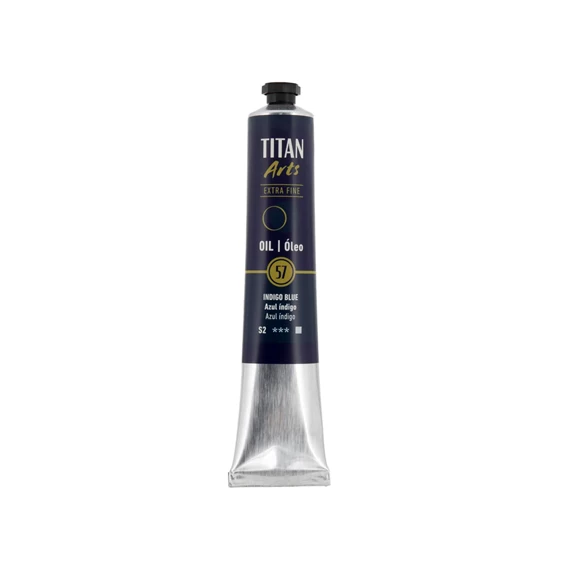 Oil Colour Extra Fine tube 60 ml Indigo blue N° 57 - PackshotFront
