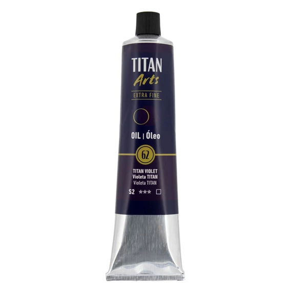 Colores al óleo Extra Fino tubo 200 ml Violeta TITAN N° 62 - PackshotFront