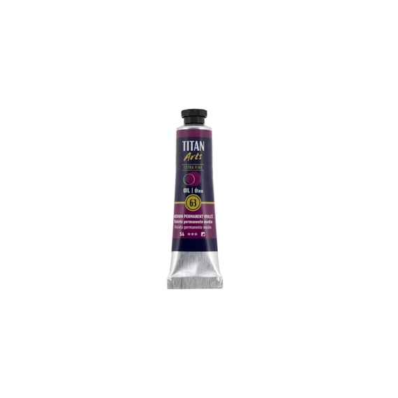 Colores al óleo Extra Fino tubo 20 ml Violeta permanente medio N° 63 - PackshotFront
