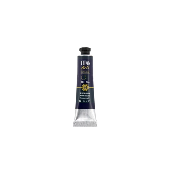 Oil Colour Extra Fine tube 20 ml Bluish green N° 64 - PackshotFront