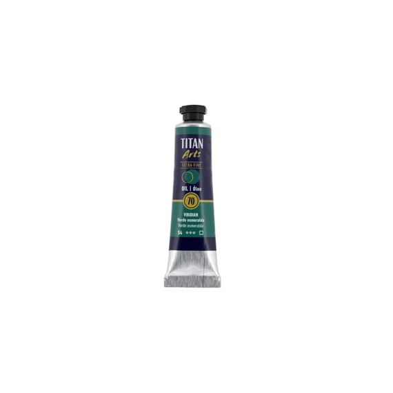 Oil Colour Extra Fine tube 20 ml Viridian N° 70 - PackshotFront