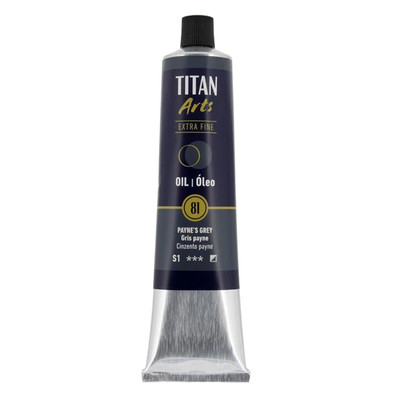 Oil Colour Extra Fine tube 200 ml Payne's grey N° 81 - PackshotFront