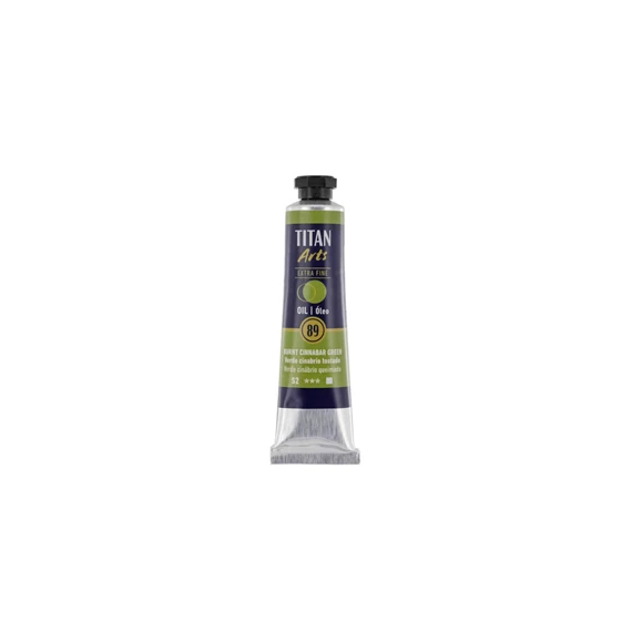 Oil Colour Extra Fine tube 20 ml Burnt cinnabar green N° 89 - PackshotFront