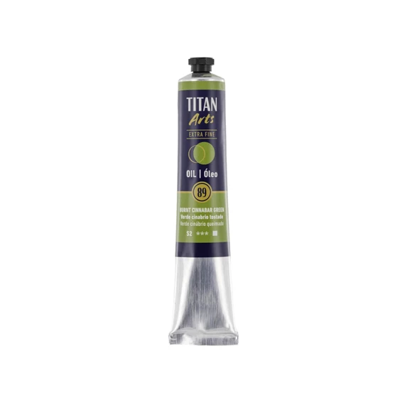 Oil Colour Extra Fine tube 60 ml Burnt cinnabar green N° 89 - PackshotFront