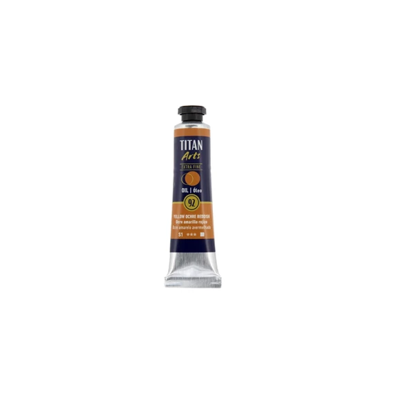 Colores al óleo Extra Fino tubo 20 ml Ocre amarillo rojizo N° 92 - PackshotFront