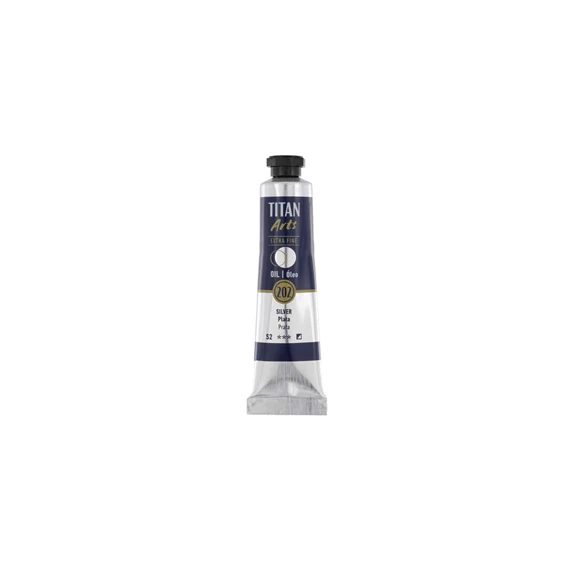 Oil Colour Extra Fine tube 20 ml Silver N° 202 - PackshotFront