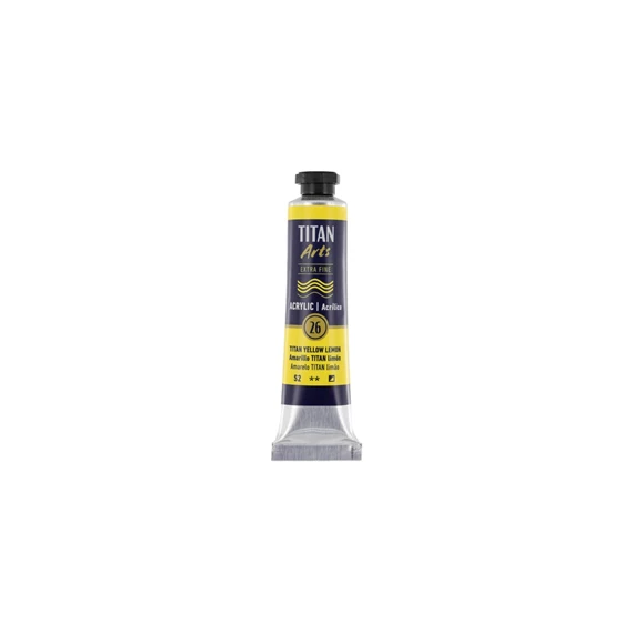 Acrylic 20 ml TITAN LEMON YELLOW - PackshotFront