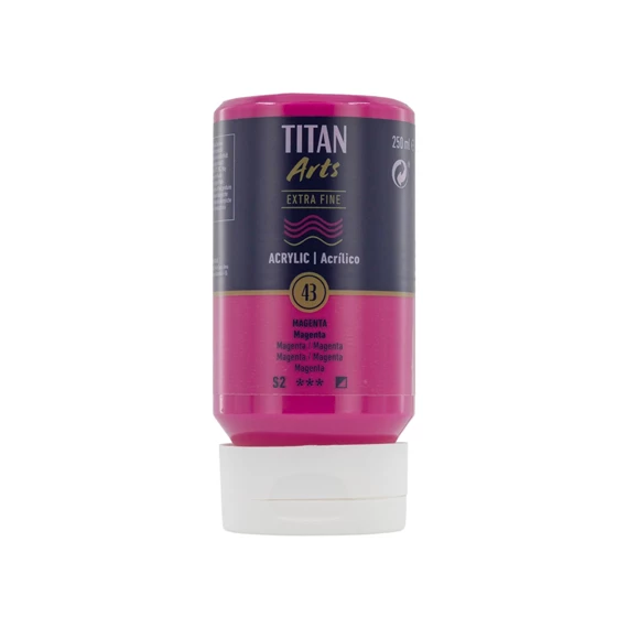 Acrylic 250 ml Magenta - PackshotFront