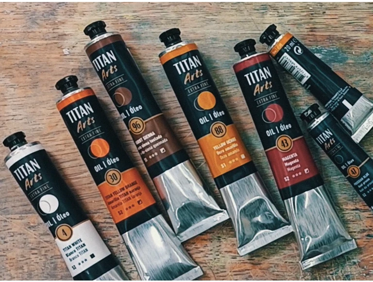 Titan Arts Extra Fine Oil Colours
